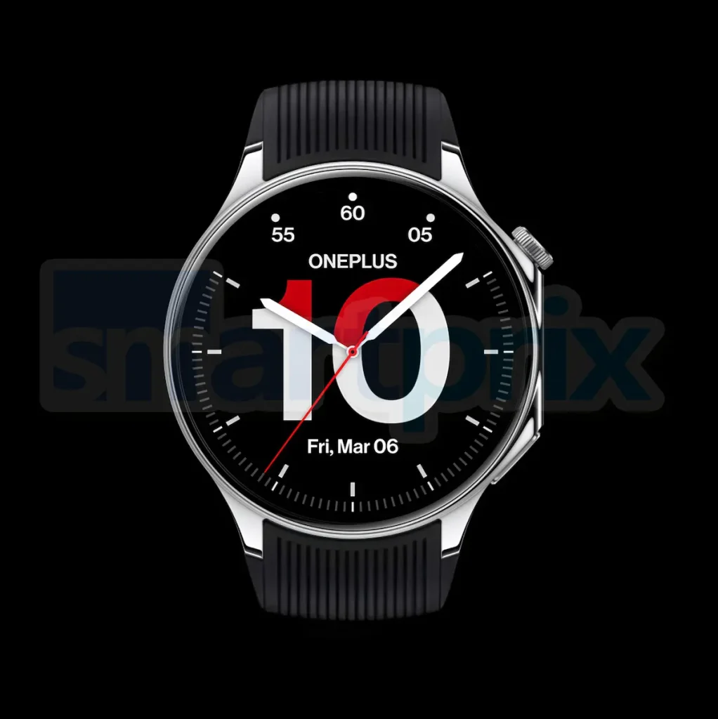 Imagem digital alusiva ao smartwatch OnePlus Watch 3