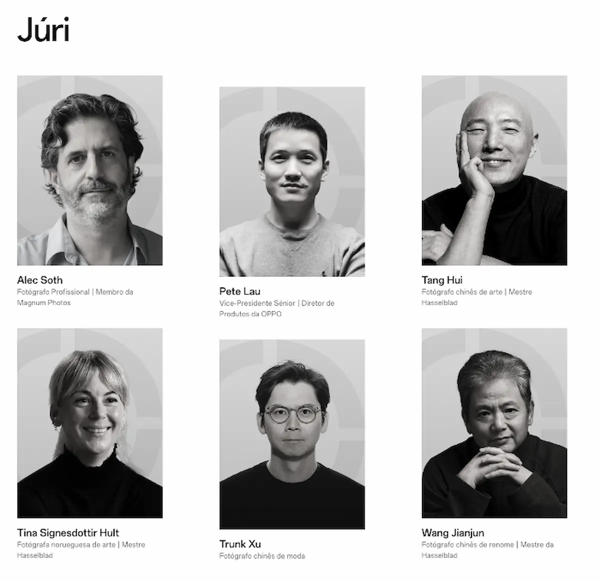 Composição do júri