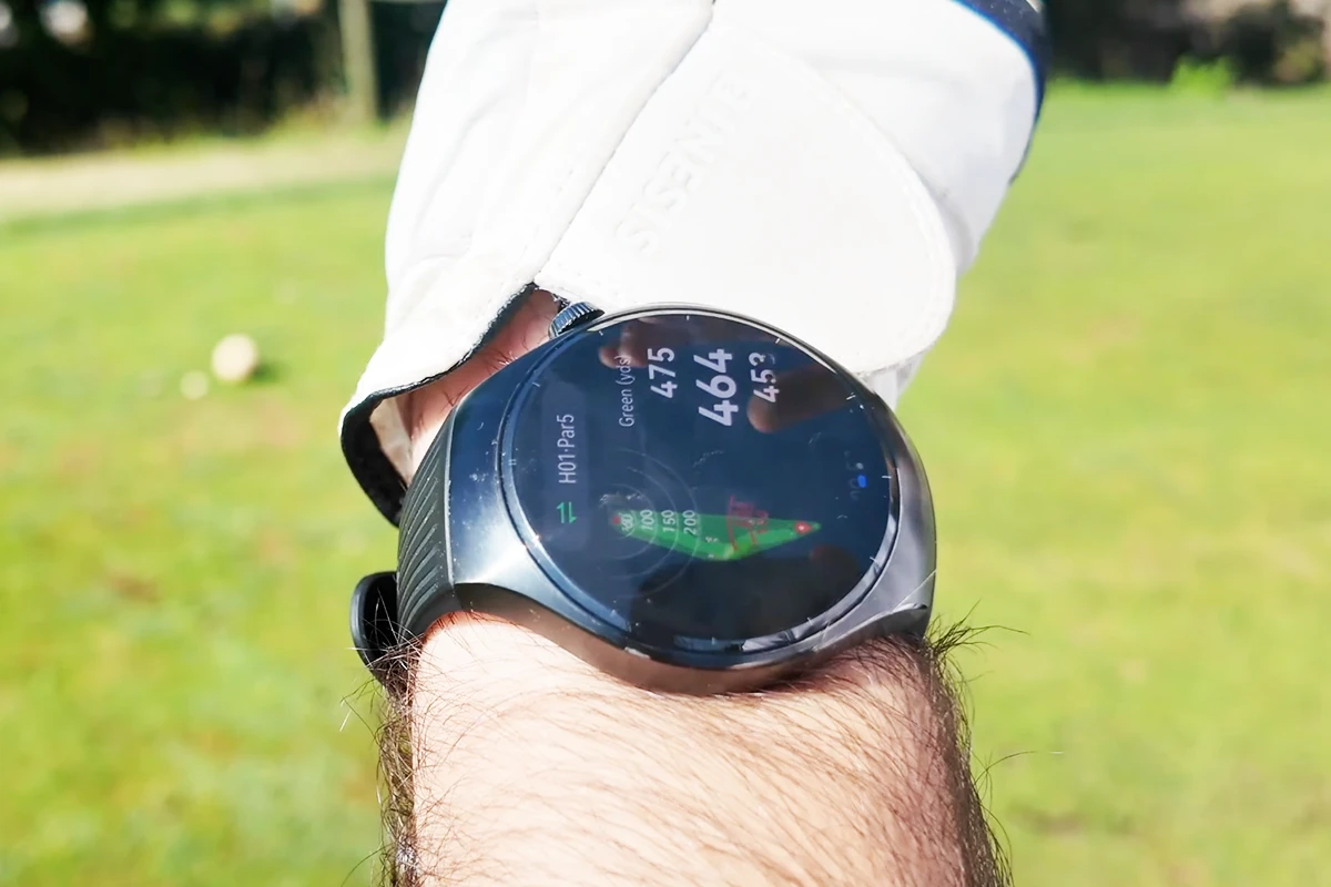 Huawei Watch 5 review para golfe