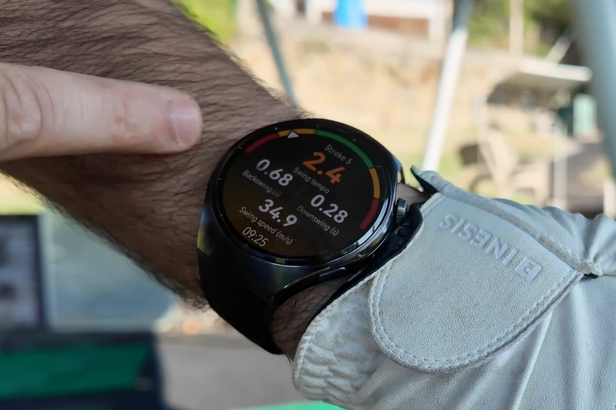 Huawei Watch 5 review para golfe
