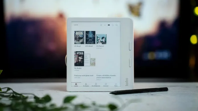 Rakuten Kobo eReader.