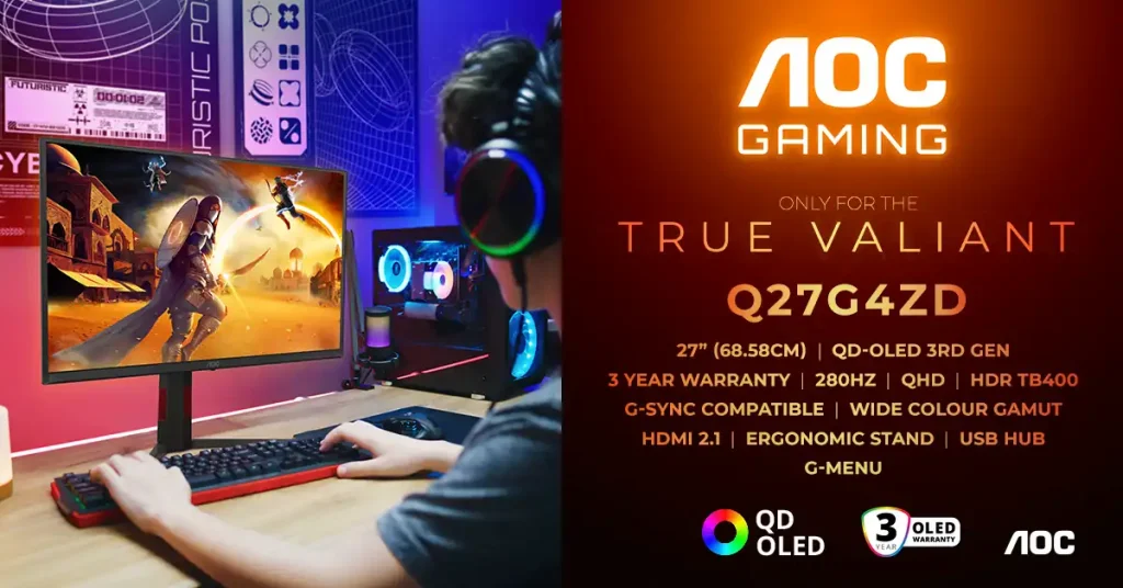 Monitor AOC GAMING Q27G4ZD