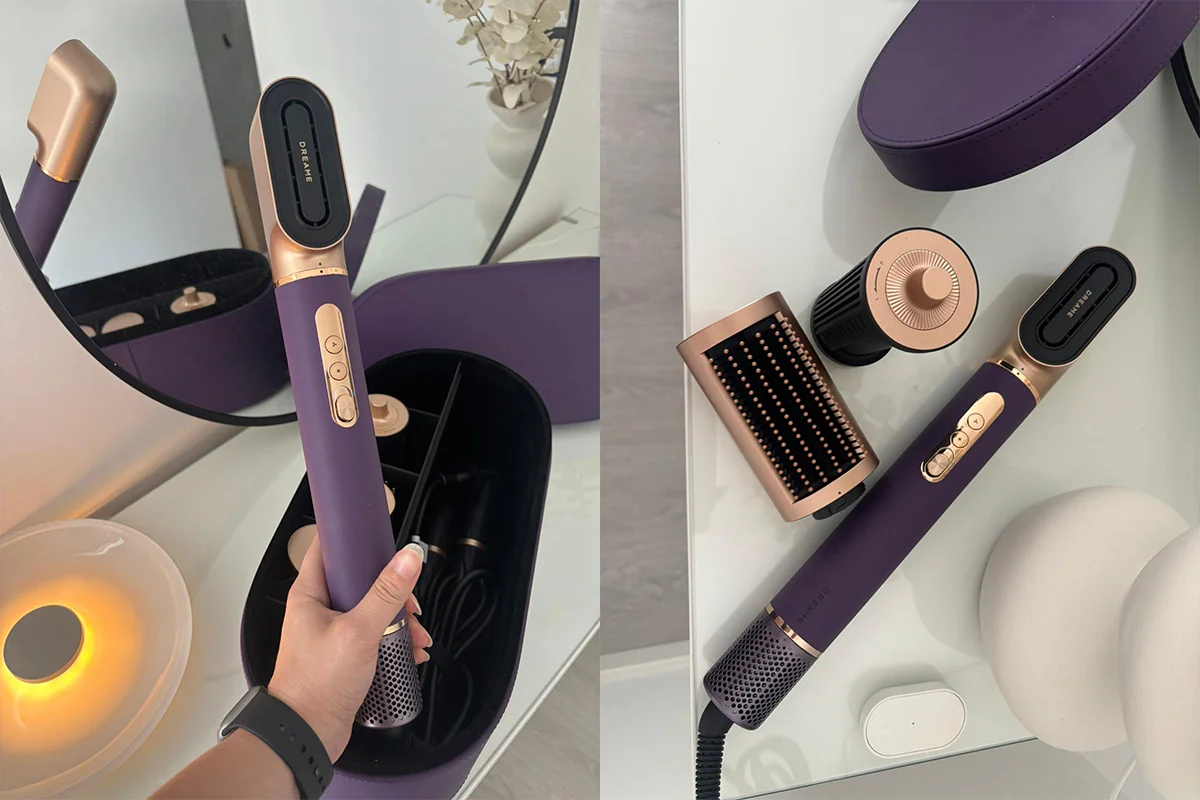 Dreame AirStyle Pro em roxo review