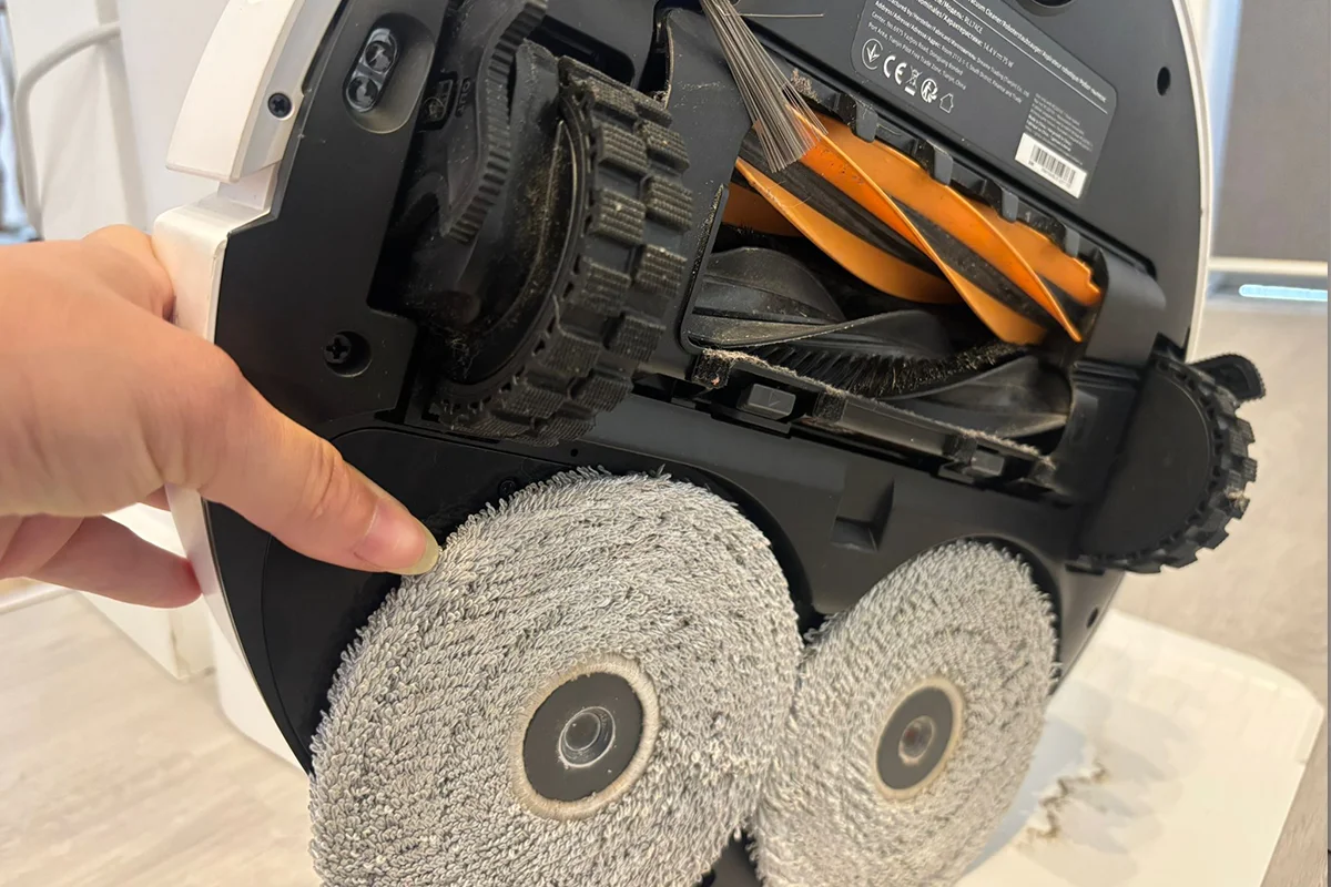 Parte inferior do Dreame L40s Pro Ultra