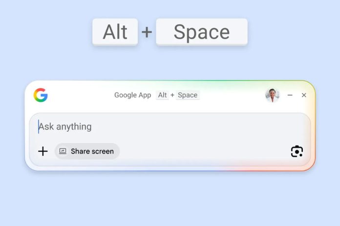 Google Windows Conectado