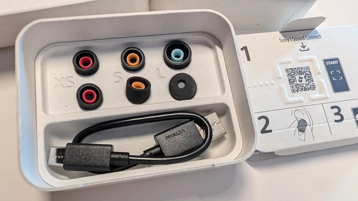 Auriculares e caixa Sony WF-M1000XM6