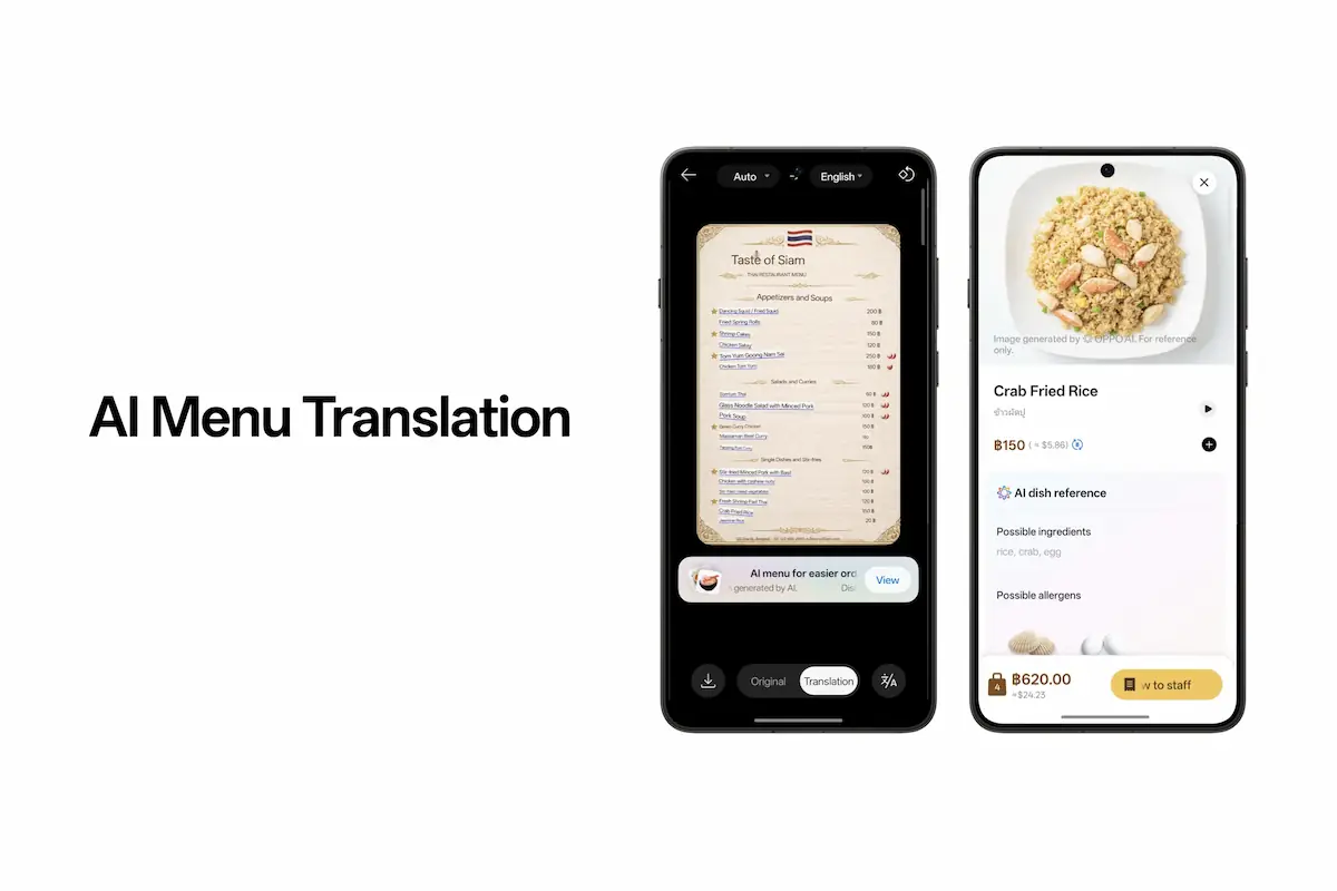 AI Menu Translation