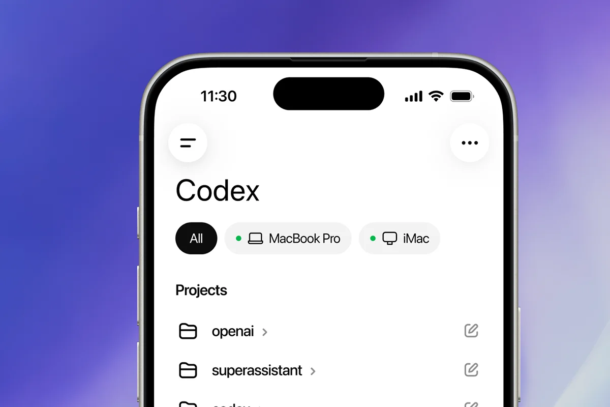 ChatGPT insere Codex no smartphone e ganha novas funções para programadores