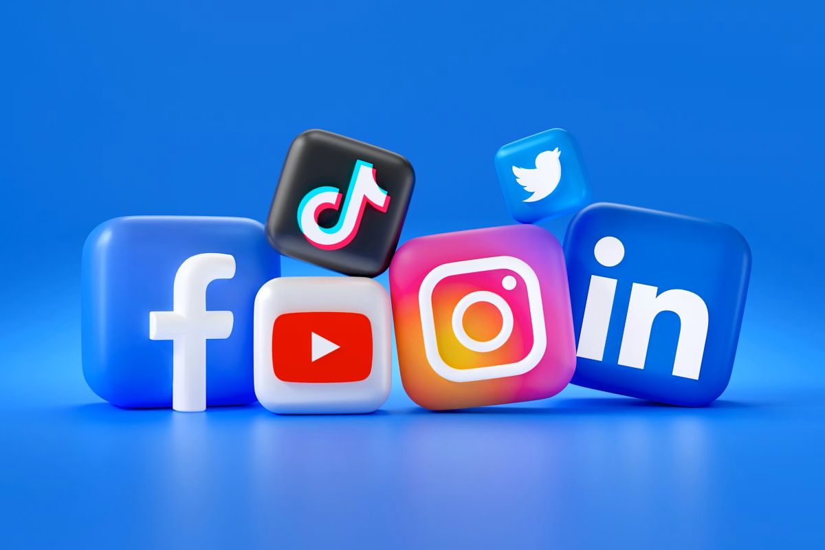Social Media Conectado Redes Sociais
