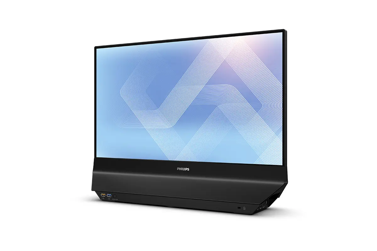 Um monitor Phillips ideal para balcões, receções e lojas
