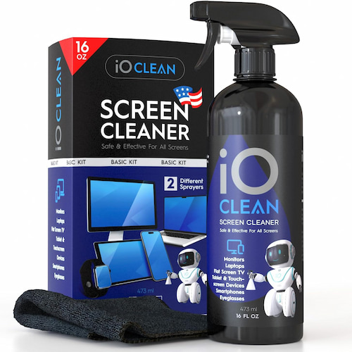 iO Clean Spray Limpador de ecrã