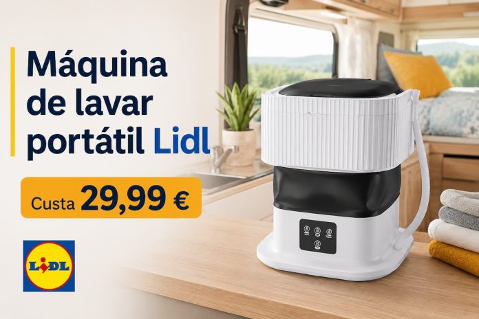 máquina de lavar portátil Lidl