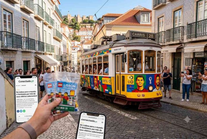 Elétrico da Lego em Lisboa