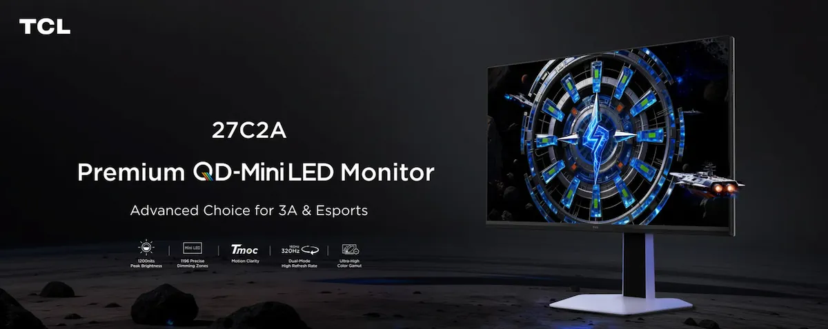 TCL monitores OLED Europa