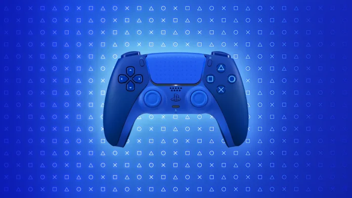 Sony edição especial Icon Blue do comando sem fios DualSense