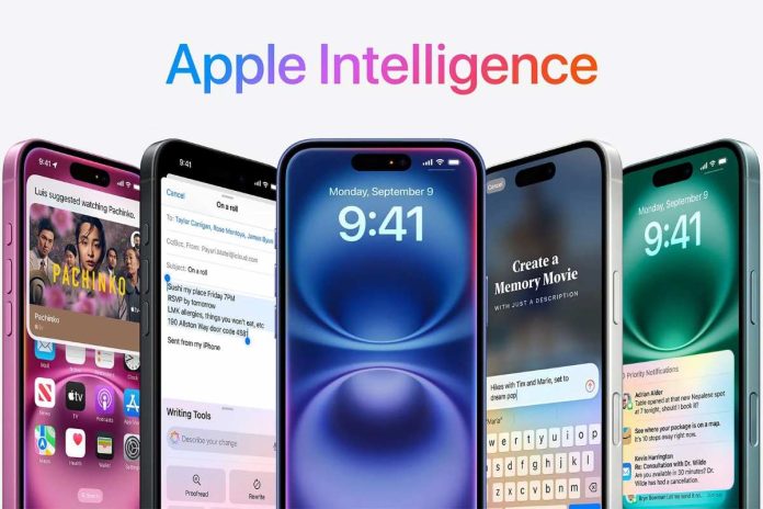Apple Intelligence AI Conectado