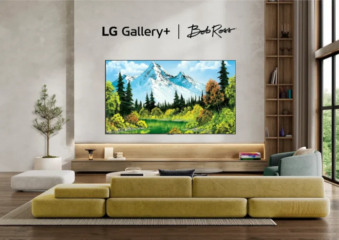 LG Gallery+ Bob Ross