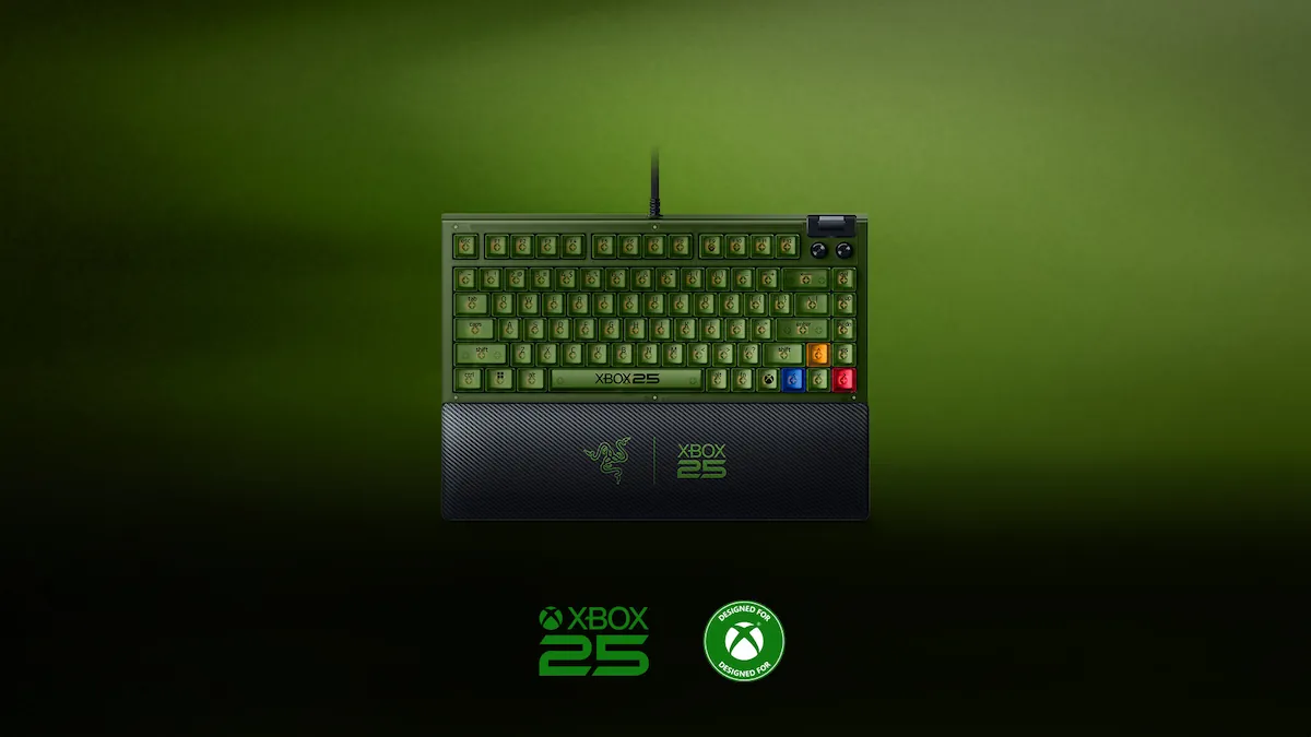 Coleção Razer XBOX 25 anos