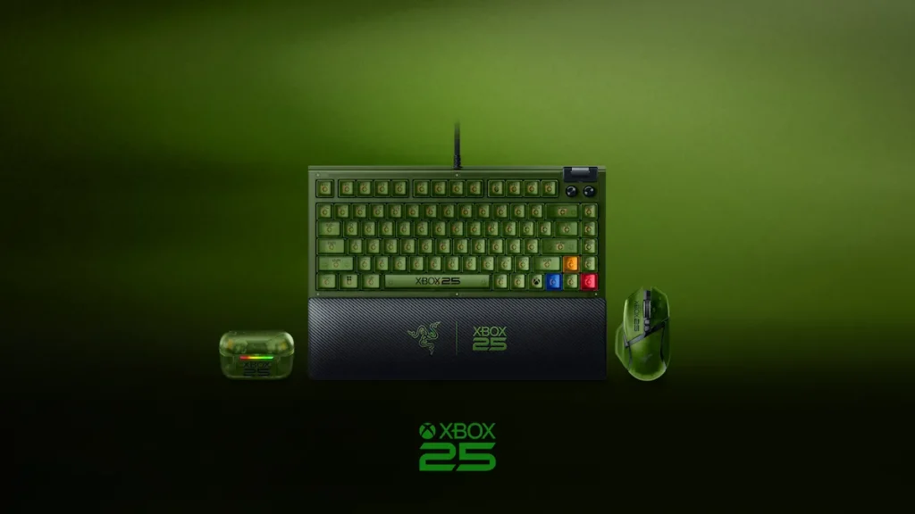 Coleção Razer XBOX 25 anos