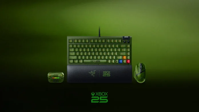 Coleção Razer XBOX 25 anos