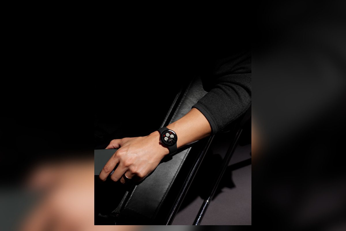 Google Pixel Watch 5 com bracelete Azeitona