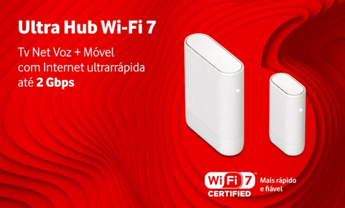 Vodafone router Ultra Hub Wi-Fi 7