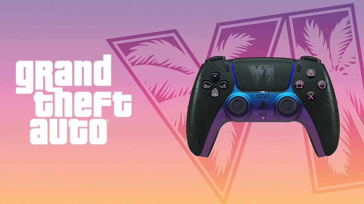 Comandos DualSense de Edição Limitada do Grand Theft Auto VI