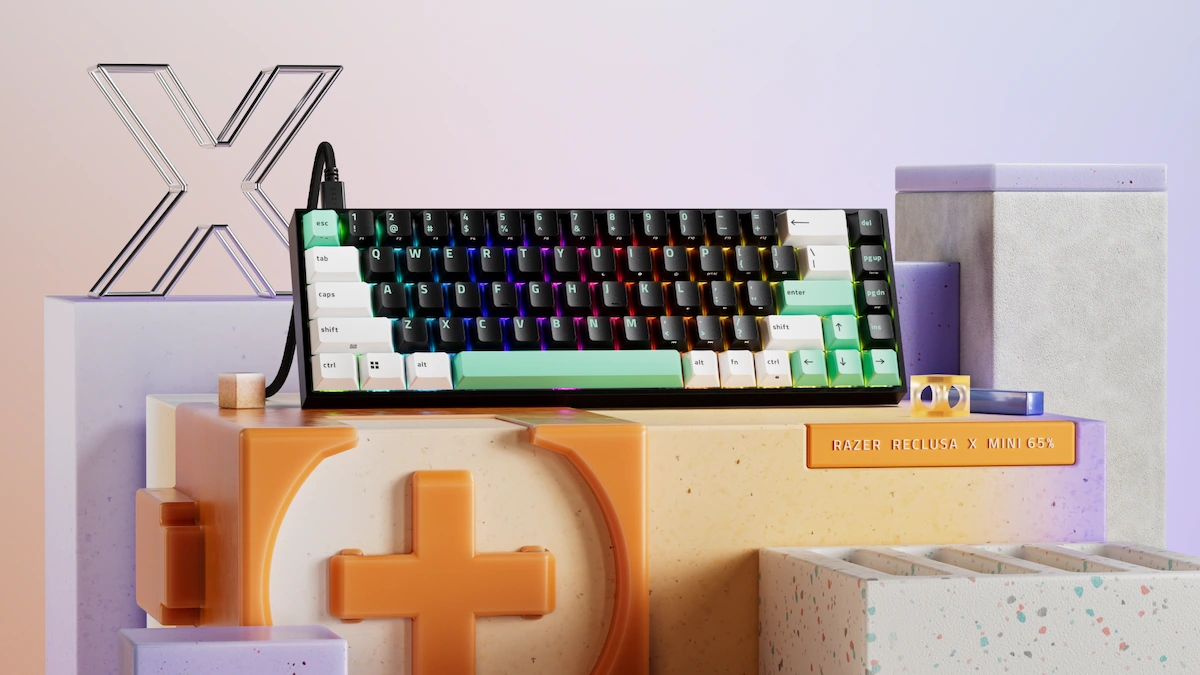 Teclado gaming Razer Reclusa X Mini 65%