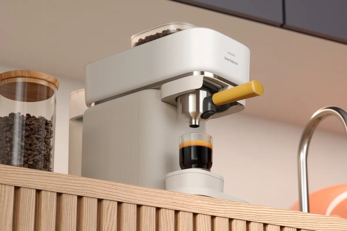 Máquina de café Philips Baristina Branca