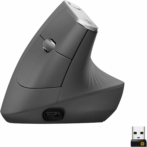 Logitech MX Rato vertical sem fios ergonómico