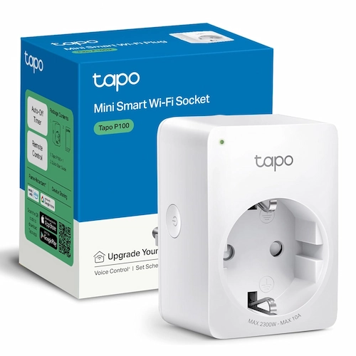 Tapo P100 - Tomada Inteligente WiFi, Programa Horarios,...