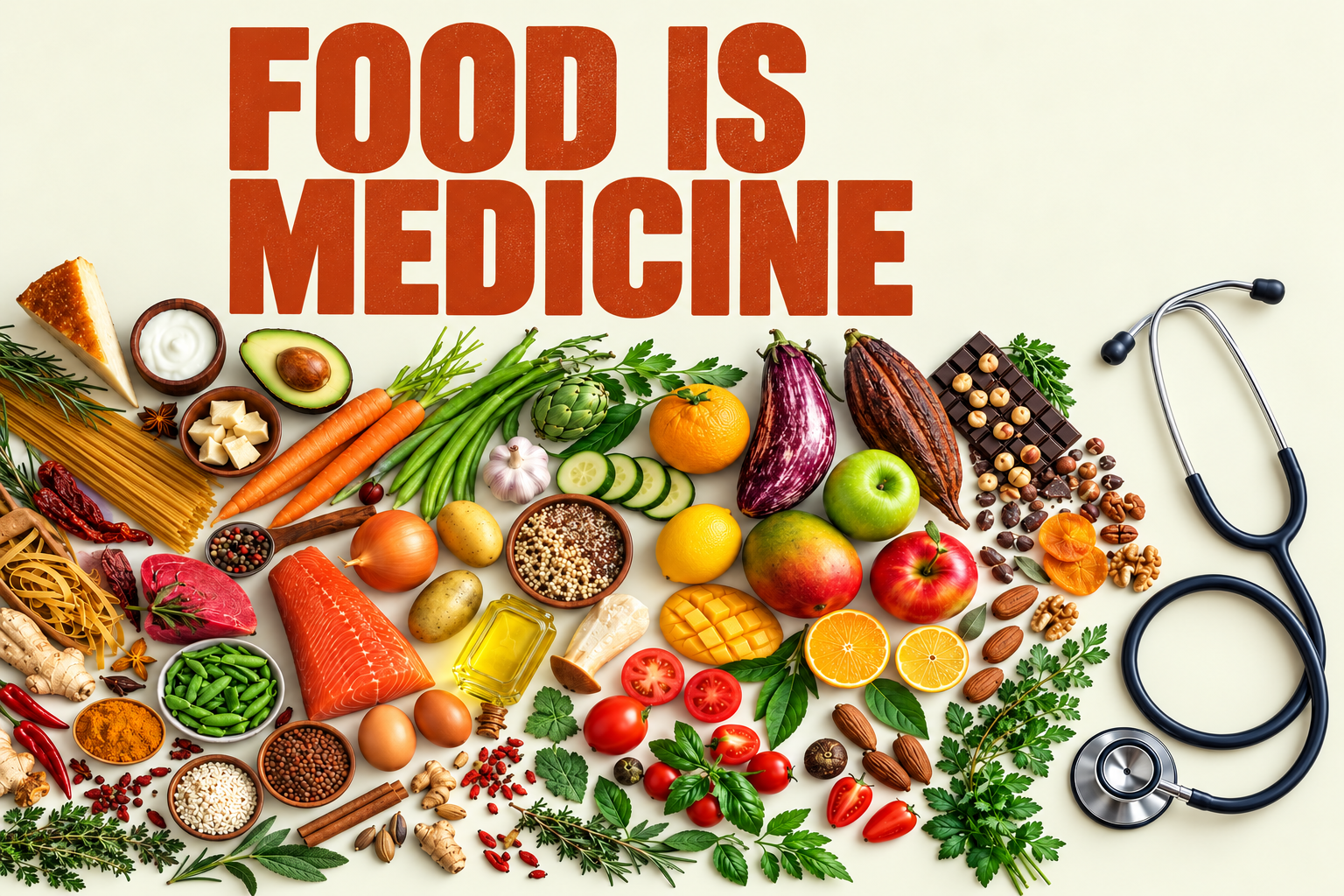 Comida é medicina