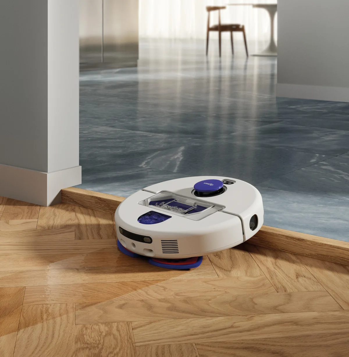 Dyson R1 Nurovi Dry e o robot aspirador e esfregona Dyson R2 Nurovi Wash+Dry