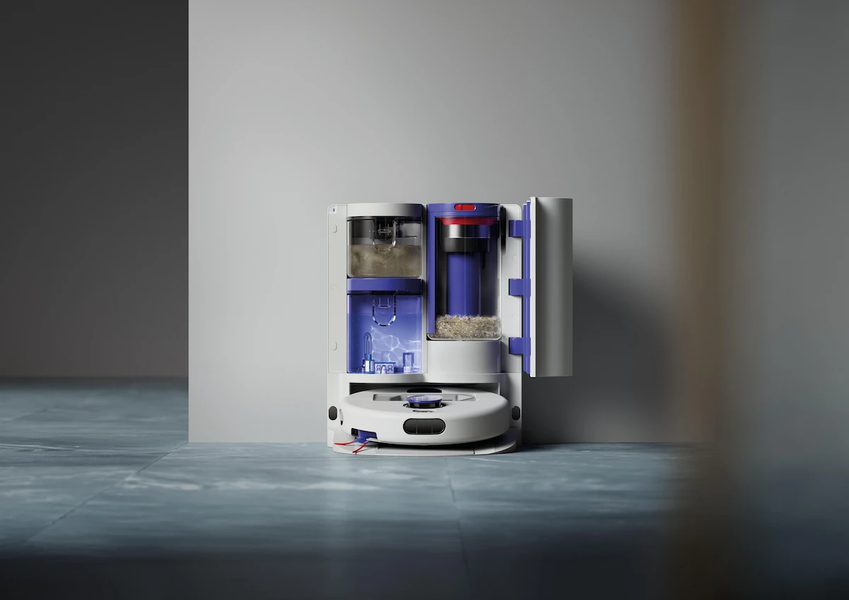 Dyson R1 Nurovi Dry e o robot aspirador e esfregona Dyson R2 Nurovi Wash+Dry